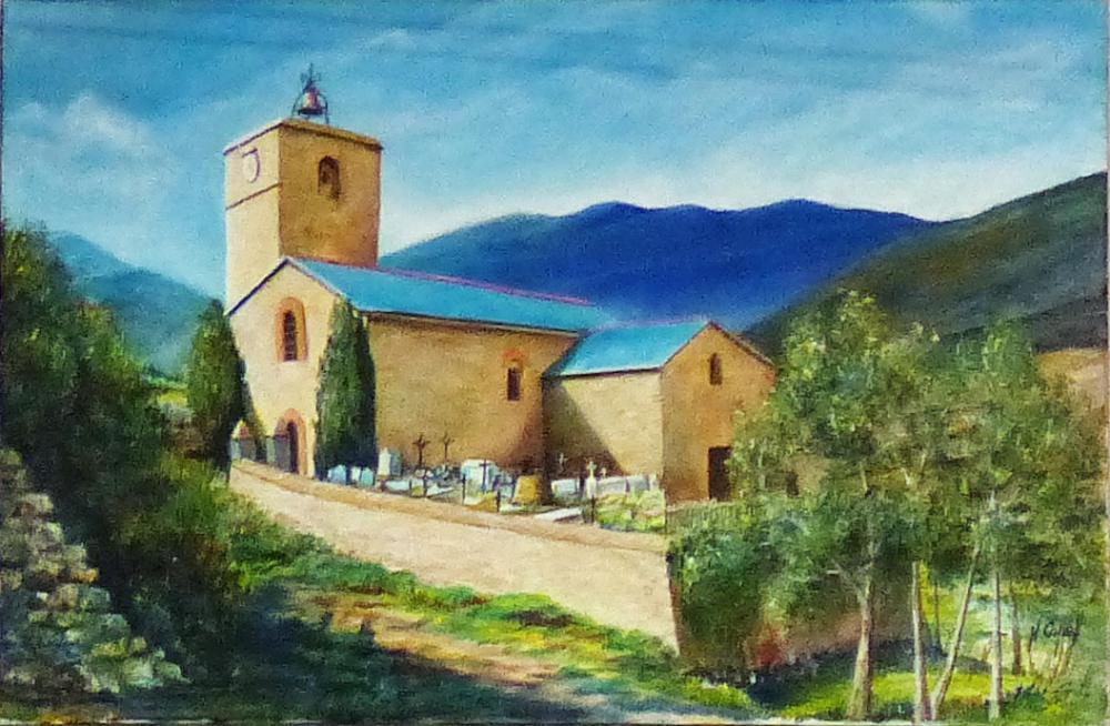L'église d'Oreilla